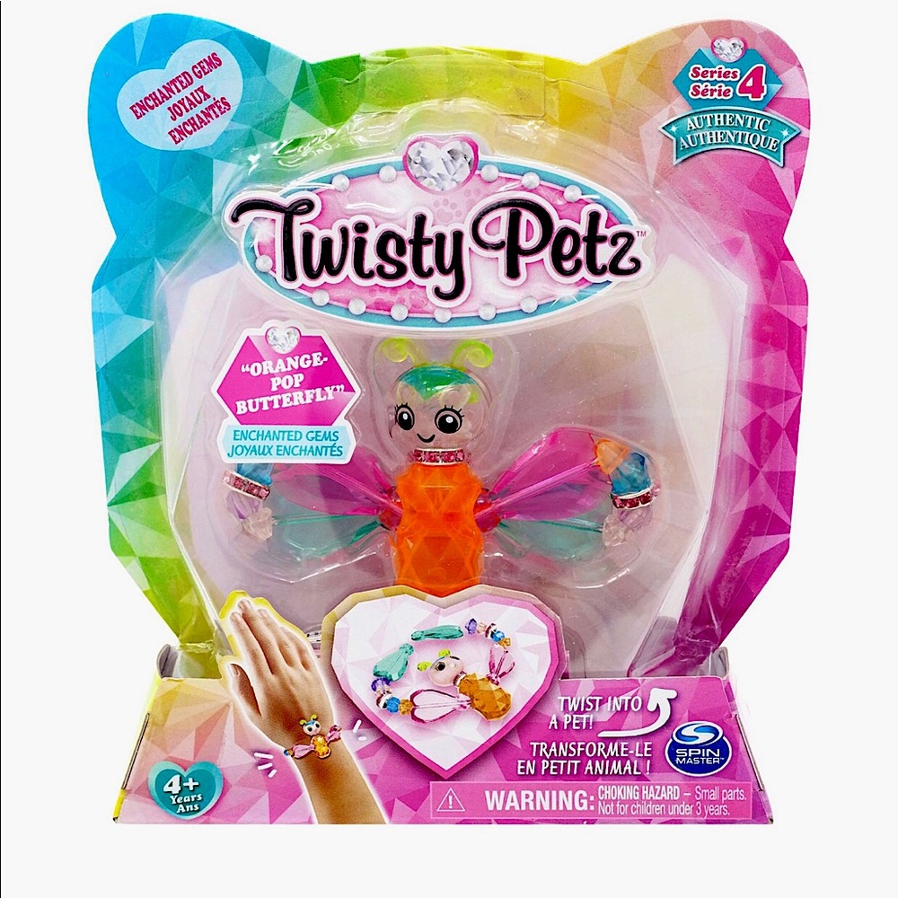 Twisty Petz Orange-Pop Butterfly